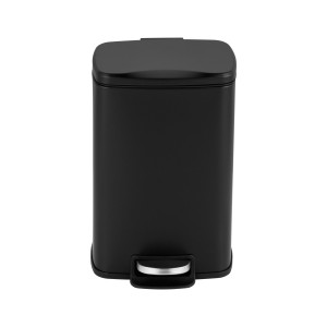 Shop-Innovaze USA-8 Gal./30 Liter Rectangular Matt Black step-on Trash Can for kitchen